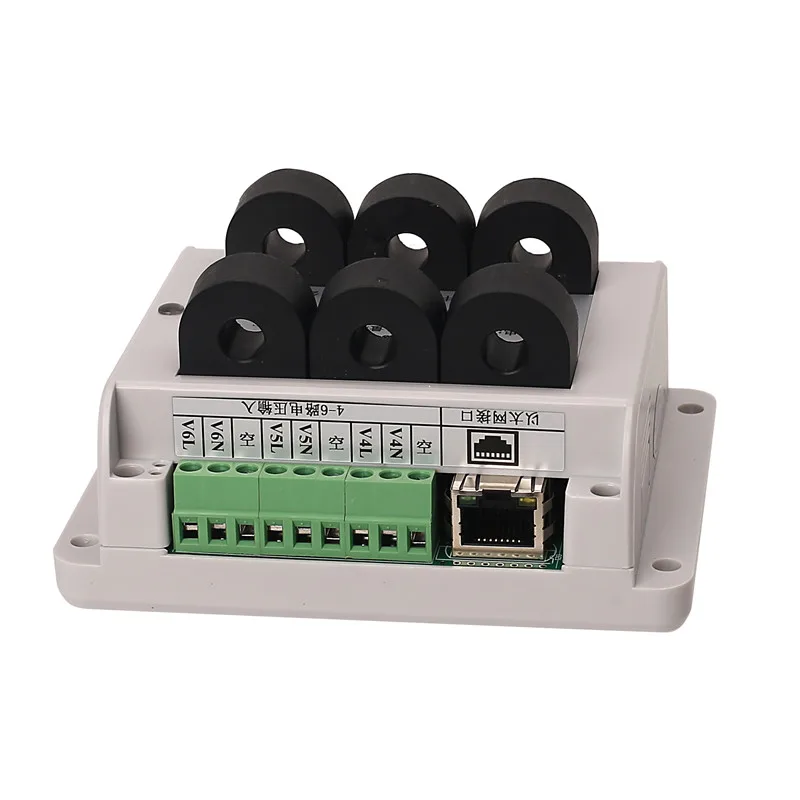 6-Channel AC Power Measurement Module with Modbus JSH-40064A 6-Channel AC Power Measurement Module with Modbus JSH-40064A