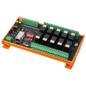10DI 10DO High Voltage Relay I/O Module Modbus RTU TCP Remote Controller