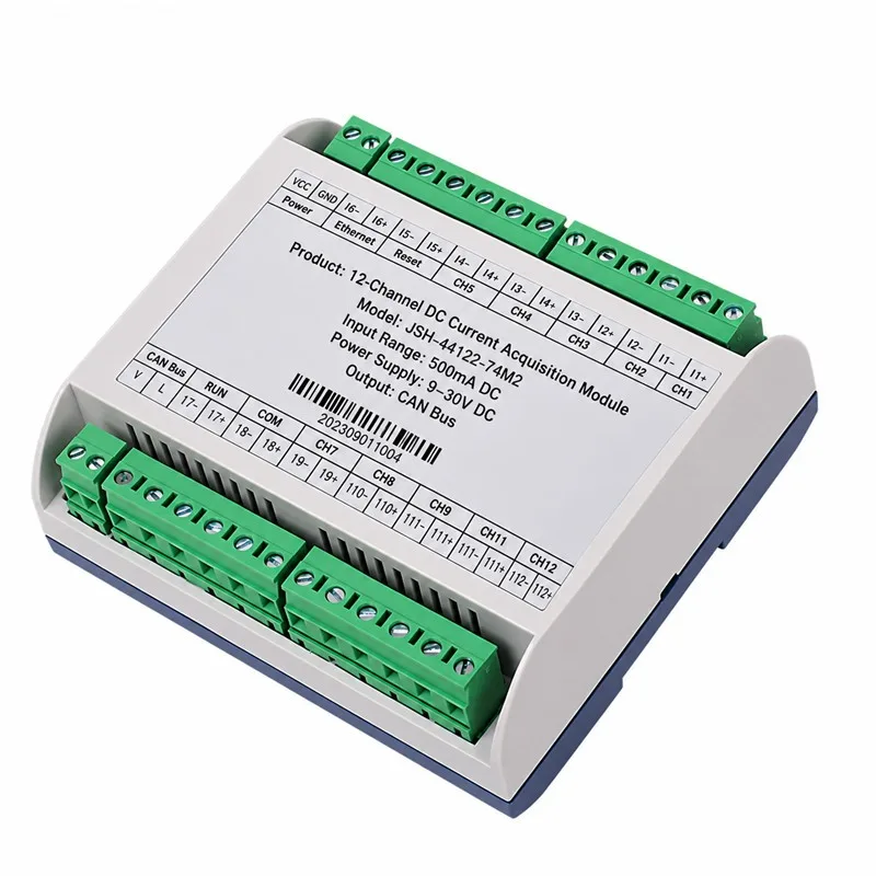 JSH-3412 Series 12-Channel Isolated DC Acquisition Module