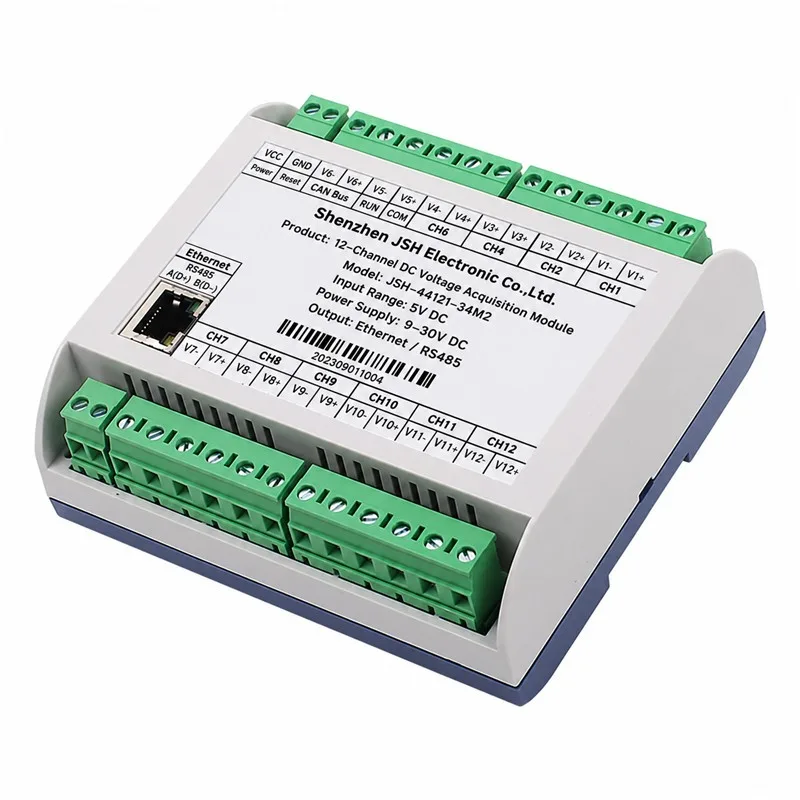 JSH-3412 Series 12-Channel Isolated DC Acquisition Module