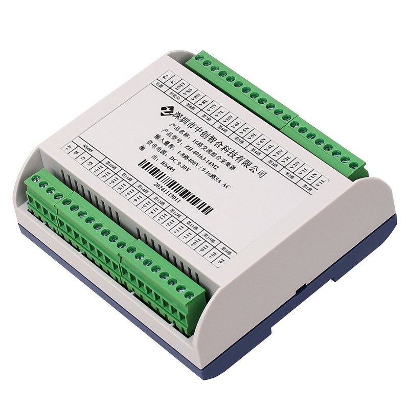 0-20mA 0-10V 16 Channel AC Voltage Current DAQ Module for Industrial Monitoring