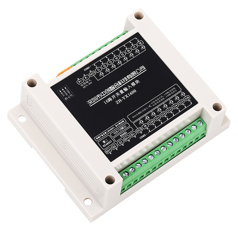 16 Channel Digital Input Module 16DI Industrial Remote I/O Module with Modbus RTU TCP