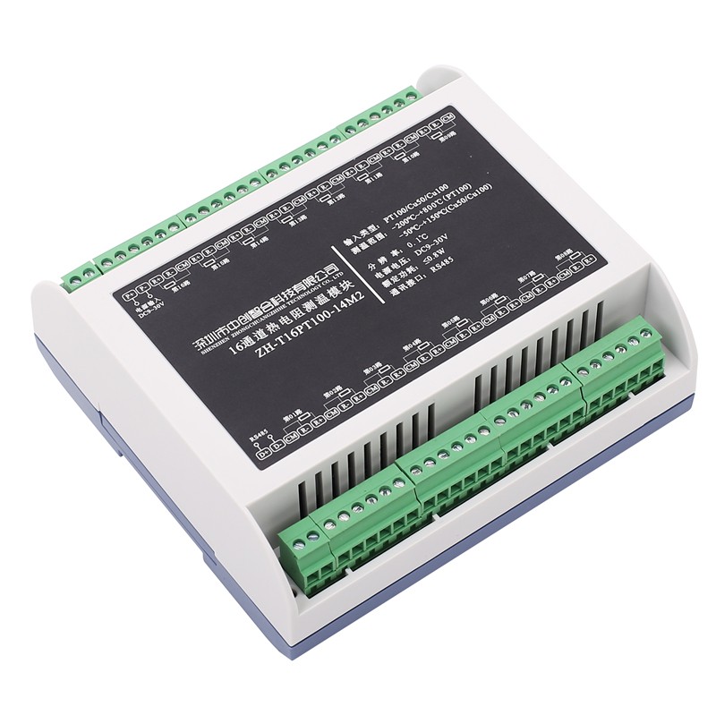 16 Channel RTD Temperature Measurement Input Module