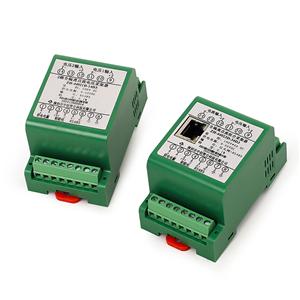 2 Channel DIN Rail Fully Isolated 0-20mA 0-75mV DC Voltage Current DAQ Module