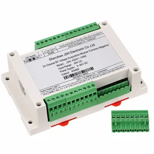 24-Channel Common Negative 0-10V 0-500V DC Voltage Data Acquisition Module