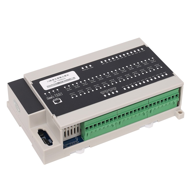 24 Channel Relay Output Module Industrial Modbus RTU TCP Remote Relay Controller