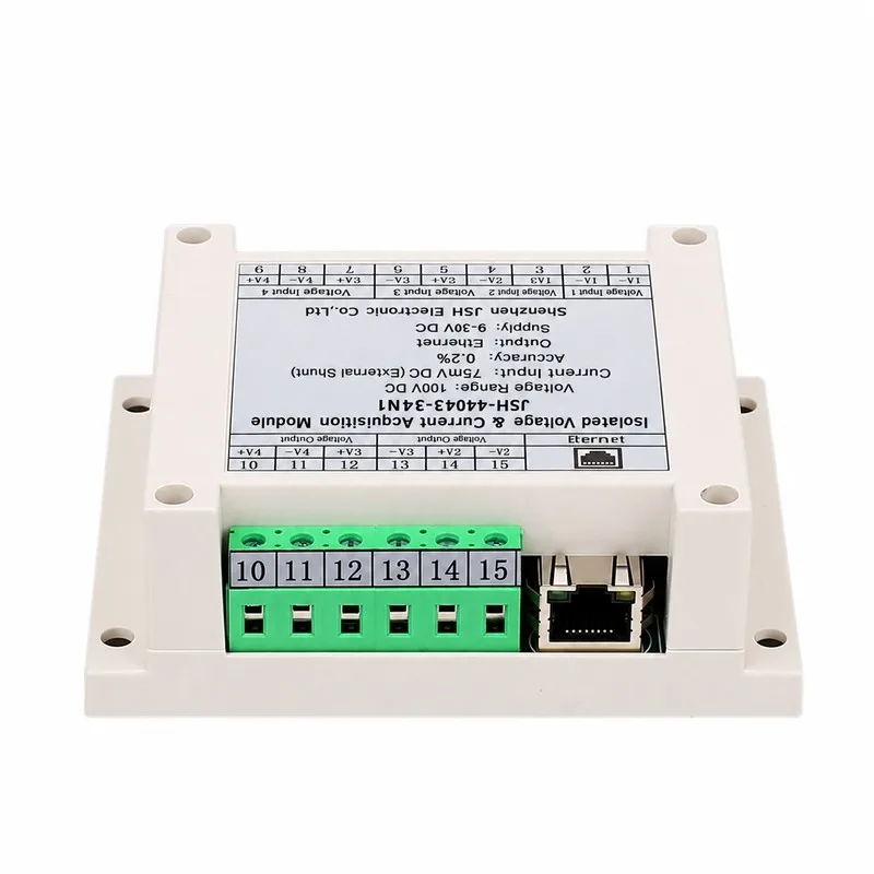 4-Channel Fully Isolated DC Voltage Current Power Data Acquisition Module