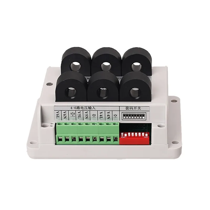 6-Channel AC Power Measurement Module with Modbus JSH-40064A