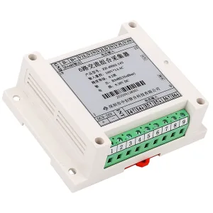 0-10V 4-20mA 6-Channel Analog Input Modbus RTU Module for Industrial PLC Systems