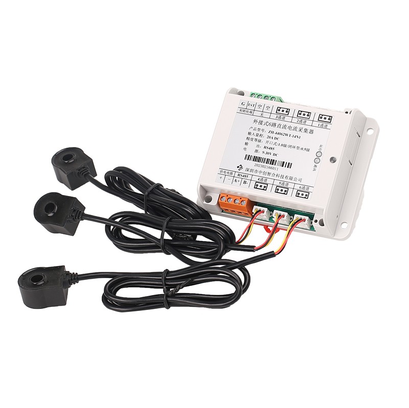 6 Channel DC Current Acquisition Module with External Hall Sensor ZH-44062W