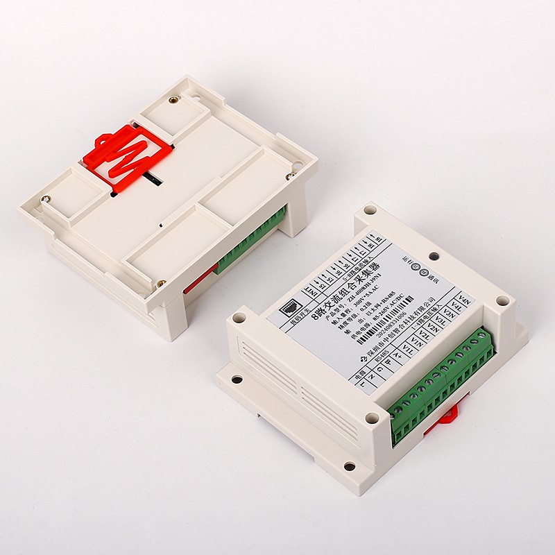 OEM ODM 8 Channel DIN Rail AC Voltage Current Data Acquisition Module with Modbus