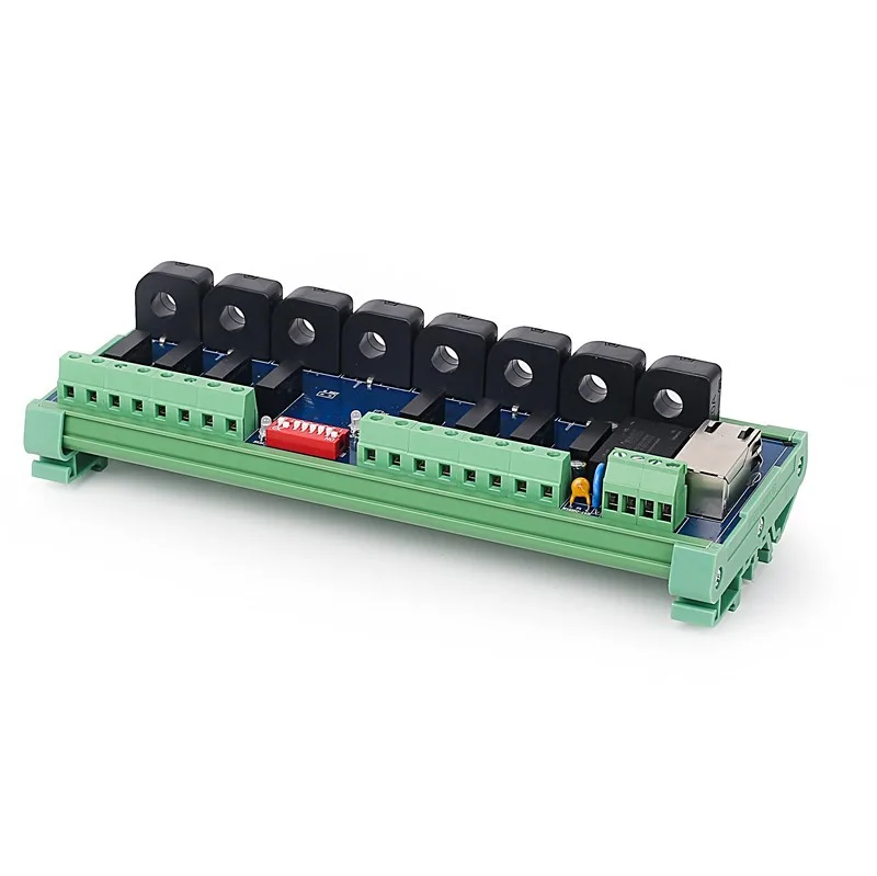 8 Channel Voltage Current Fully Isolated DC Voltage Current DAQ System (Through-Hole Type)