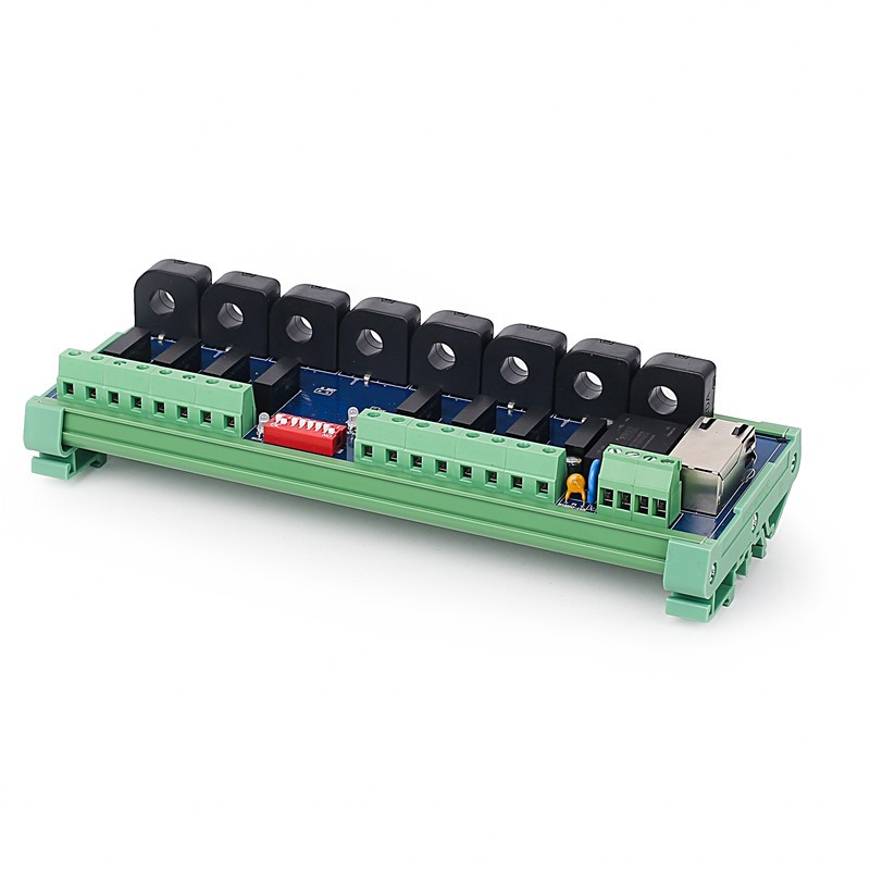 8 Channel Voltage Current Fully Isolated DC Voltage Current DAQ System (Through-Hole Type)
