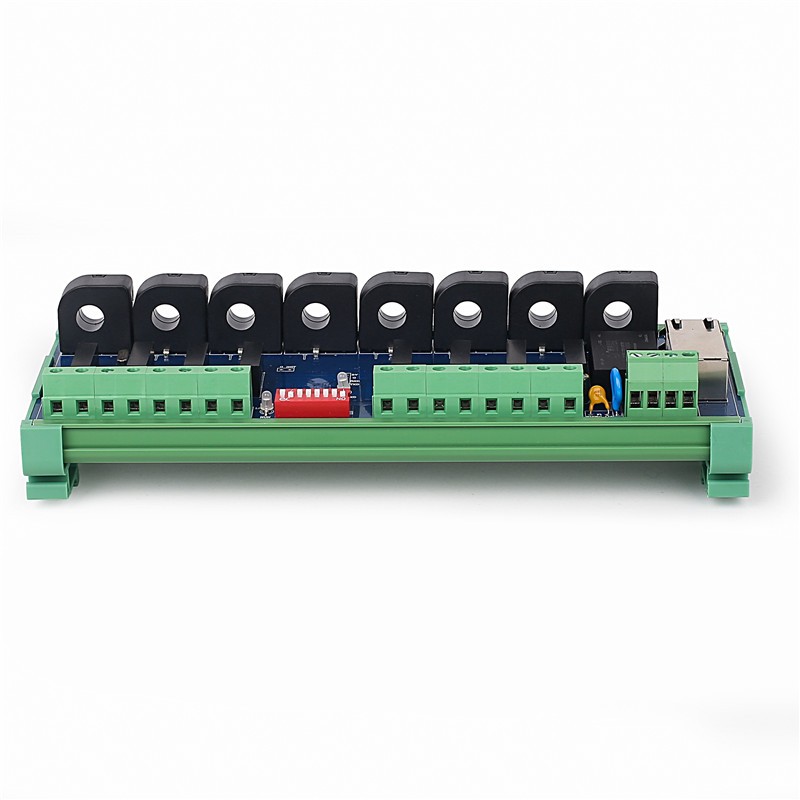 8 Channel Voltage Current Fully Isolated DC Voltage Current DAQ System (Through-Hole Type)