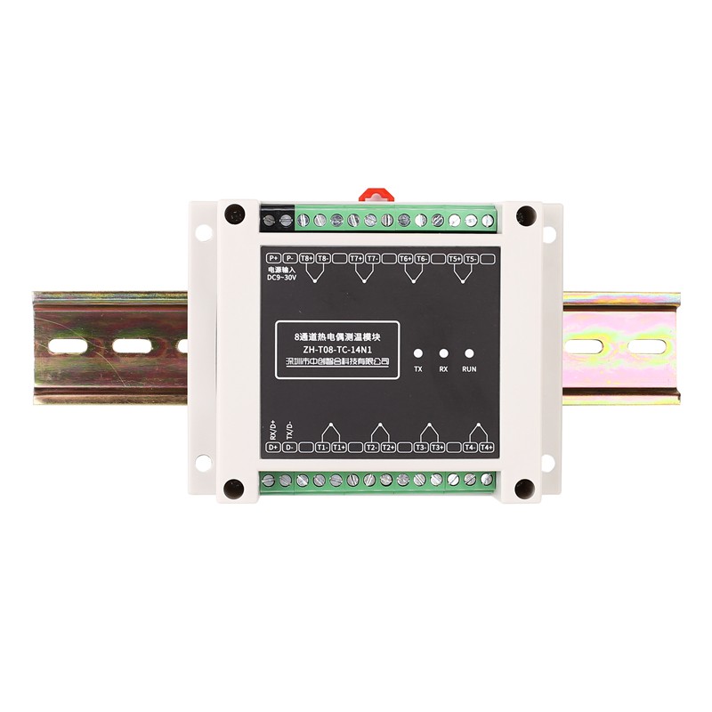8 Channel Thermocouple Temperature Input Module Modbus RTU/TCP