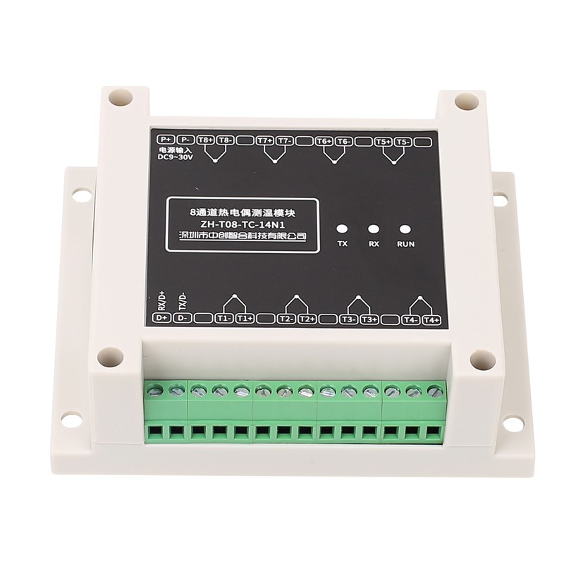 8 Channel Thermocouple Temperature Input Module Modbus RTU/TCP