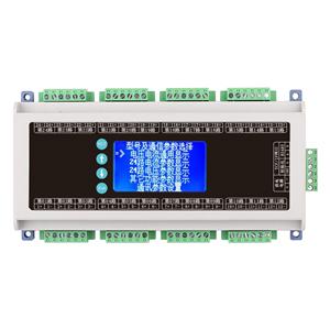 LCD 24-Channel AC Data Acquisition Module 0-5A 0-500V